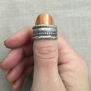 Silpada Stackable Rings (set of 4)